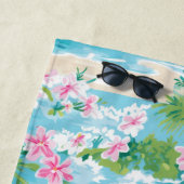 Serviette De Plage Préppy Summer Beach Umbrella | Maison de plage (En situation)