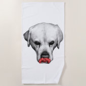 Serviette De Plage Présence des criminels (Devant)