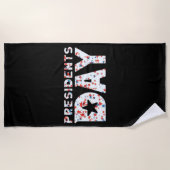 Serviette De Plage Presidents Day Essential (Devant)