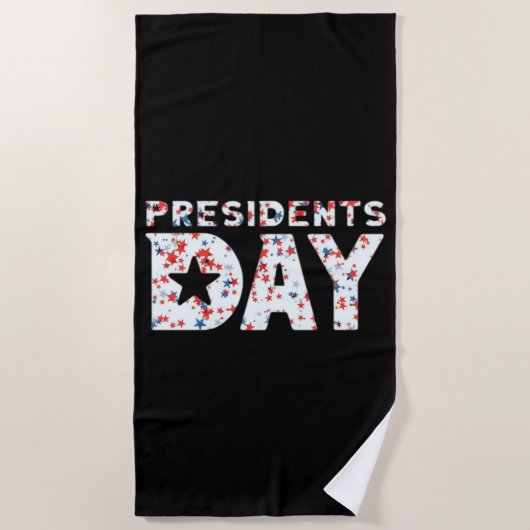 Serviette De Plage Presidents Day Essential (Devant)