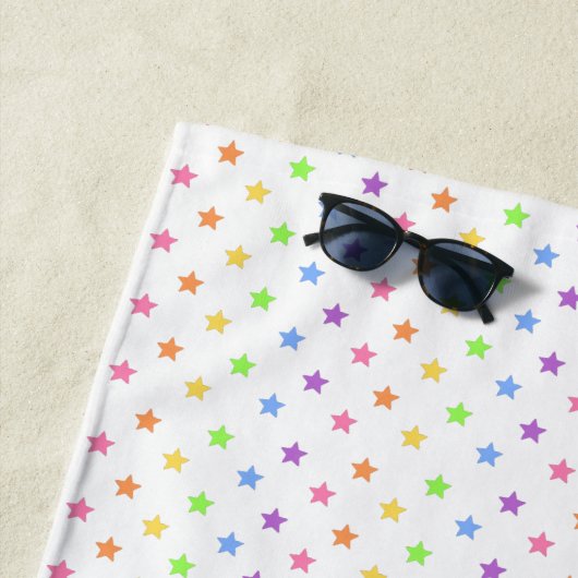 Serviette De Plage Pretty Pastel Unicorn (En situation)