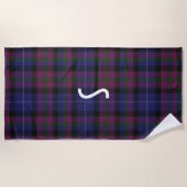 Serviette De Plage Pride of Scotland Tartan Plaid Beach Towel (Devant)