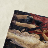 Serviette De Plage Primavera Sandro Botticelli (En situation)