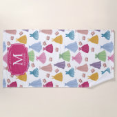 Serviette De Plage Princess Dresses Fairytale Little Girl (Devant)