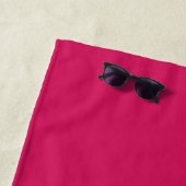 Serviette De Plage Princesse Sirène Fille (En situation)
