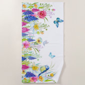 Serviette De Plage Printemps (Devant)