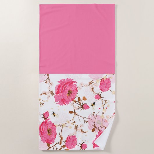 Serviette De Plage printemps (Devant)