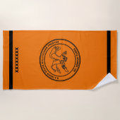 Serviette De Plage Prison des politiciens de l'Illinois (Devant)