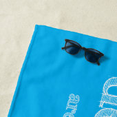 Serviette De Plage Proche du coeur (En situation)