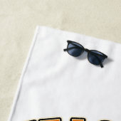 Serviette De Plage Prof Magic Cerveau Halloween (En situation)