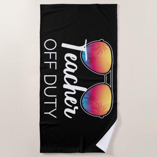 Serviette De Plage Professeur hors service I (Devant)