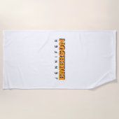 Serviette De Plage Professional minimalist modern plain  (Devant)