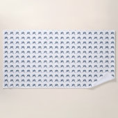 Serviette de plage profil Marlin (Devant)