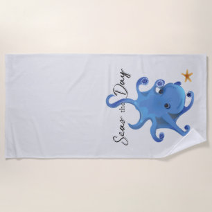 Serviette De Plage Profitez de la mer