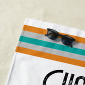 Serviette De Plage Profitez du Journey Cousins Camp Camper Retro (En situation)