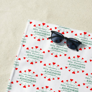 Serviette De Plage Promouvoir la gentillesse