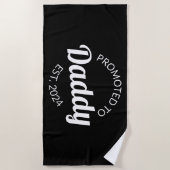 Serviette De Plage Promu À Daddy Est. 2024 I (Devant)