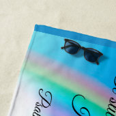 Serviette De Plage Psaume 46:10 (En situation)