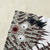 Serviette de plage Puffer Fish (En situation)