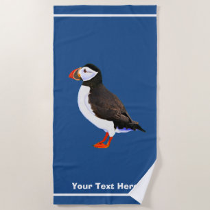 Serviette De Plage Puffin de l'Atlantique