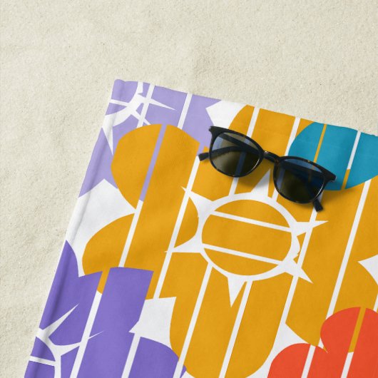 Serviette De Plage Puissance de flux (En situation)