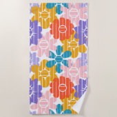 Serviette De Plage Puissance de flux (Devant)