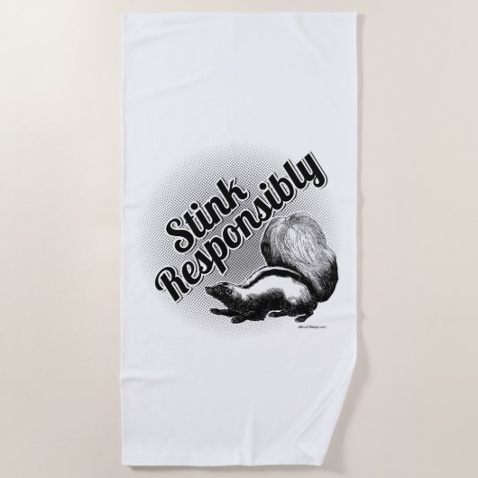 Serviette De Plage Puisse de manière responsable (Devant)