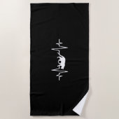 Serviette De Plage pulsation (Devant)