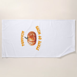 Serviette De Plage Pumpkin State of Mind - Halloween Oversized T-Shir