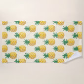 Serviette De Plage Punch d'ananas Héros Classique Tropical (Devant)