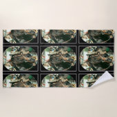 Serviette De Plage Pur sang 1978 de groupe de Seattle (Devant)