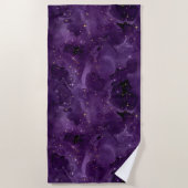 Serviette De Plage Purple Galaxy Series Design 8 (Devant)