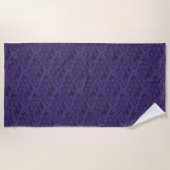 Serviette De Plage Purple monopoly (Devant)