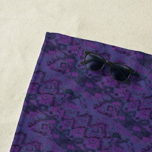 Serviette De Plage Purple monopoly (En situation)