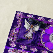 Serviette de plage Purple Soul (En situation)