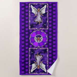 Serviette de plage Purple Soul
