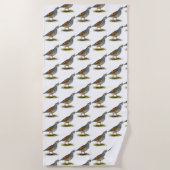 Serviette De Plage Quail à échelle (Devant)