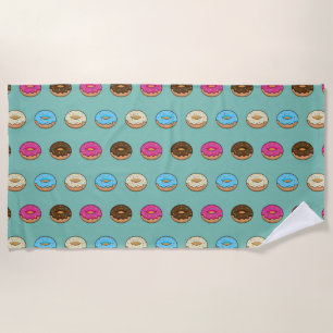 Serviette De Plage Quatre Motifs Assortis