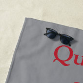 Serviette De Plage Queen of Hearts (En situation)
