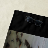 Serviette de plage Queenscliff Dreaming (En situation)