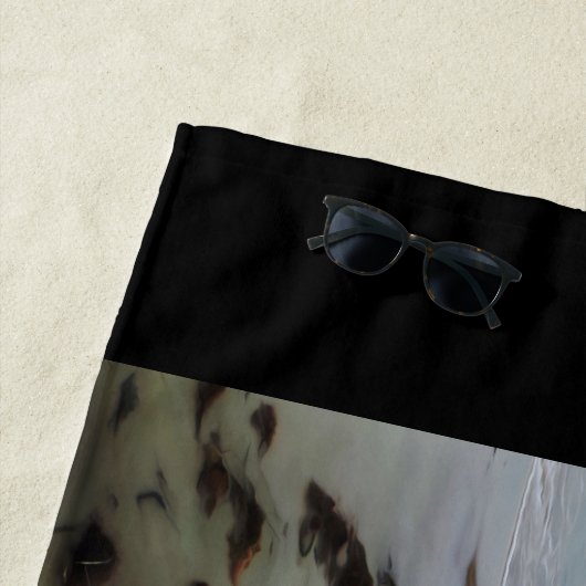 Serviette de plage Queenscliff Dreaming (En situation)