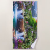 Serviette De Plage Quel monde merveilleux dans lequel je vis (Devant)