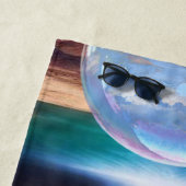 Serviette De Plage Quel monde merveilleux dans lequel je vis (En situation)