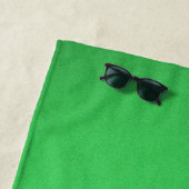 Serviette De Plage Queue de billard et boules de billard (En situation)