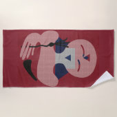 Serviette De Plage Quinze (Devant)