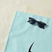 Serviette De Plage Rafting de la rivière White Water (En situation)