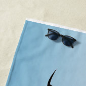 Serviette De Plage Rafting de la rivière White Water (En situation)