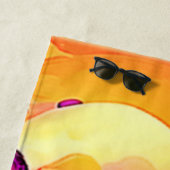 Serviette De Plage Rainbow Beach : Cartoon Fun (En situation)