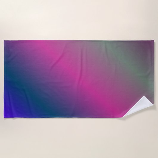 Serviette De Plage Rainbow Colored (Devant)