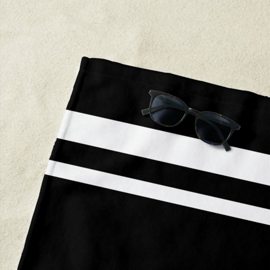 Serviette De Plage Rainbow paw (En situation)